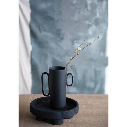 Hello Honey® 10" Decorative Flower Vase with Asymmetrical Handles